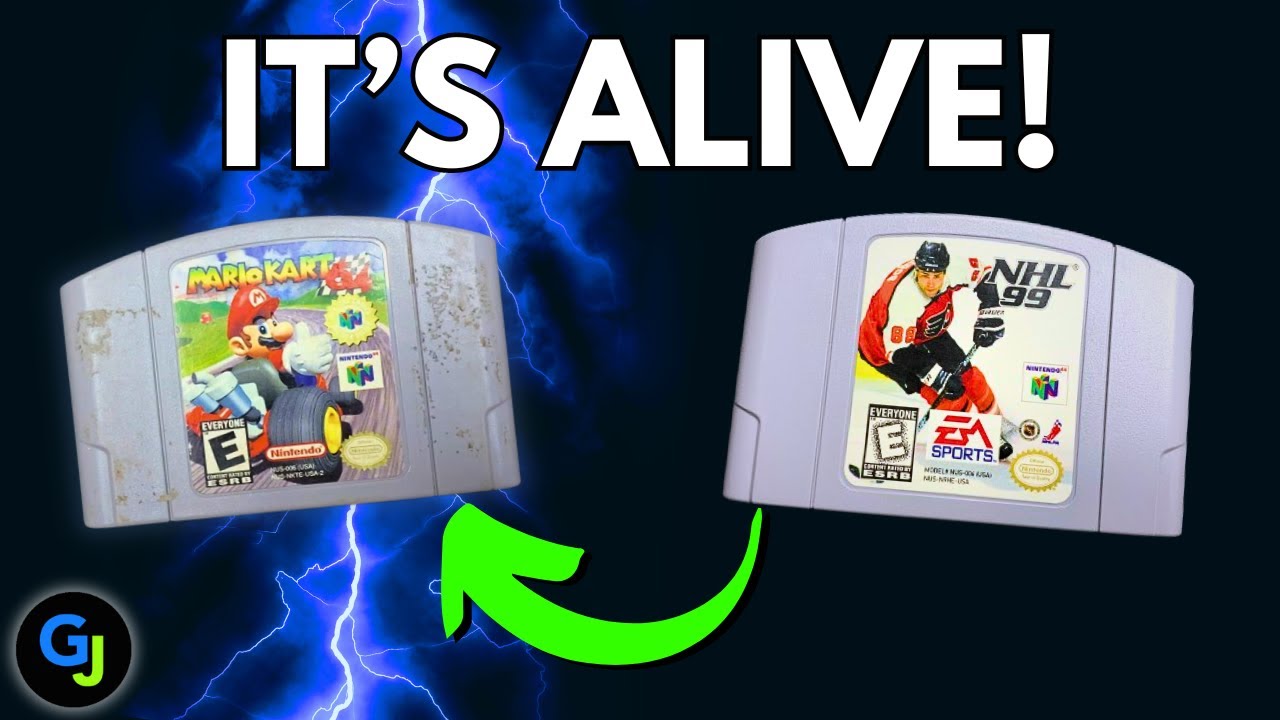 Воскресите свои игры для N64: почините сломанные картриджи с помощью донора!