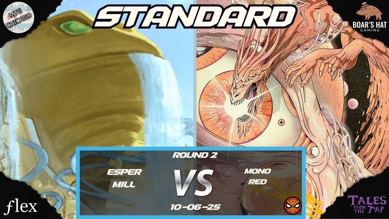 Esper Mill VS Mono Red [MTG Standard Round 2]