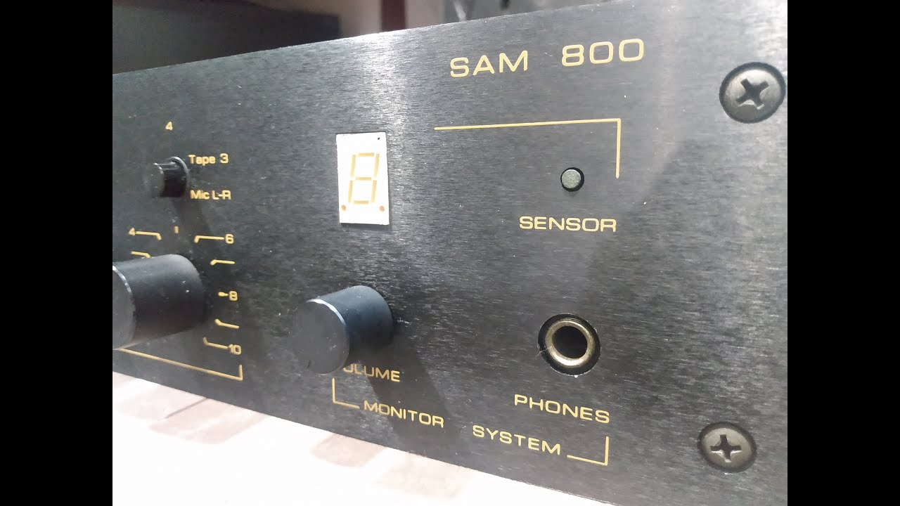 Consertos Vintage 059 - mixer - Cygnus  SAM 800 (parte 02 final) - #0320