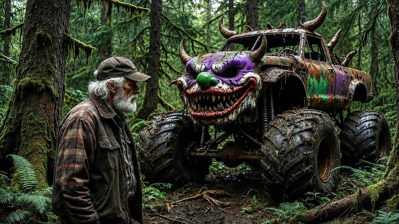 😲 Forgotten Joker Monster Truck Reborn &ndash; Full ASMR Restoration