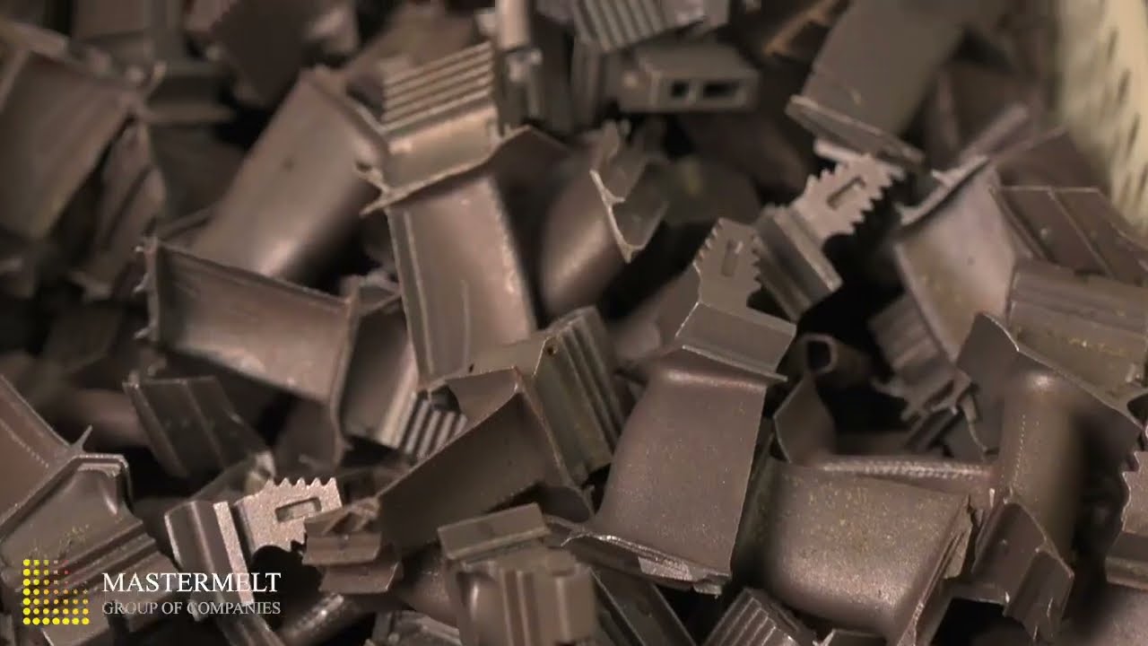 Mastermelt treating turbine blades