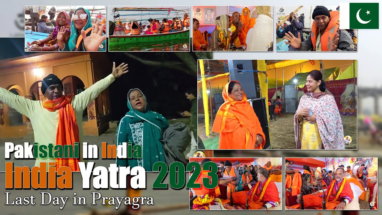 INDIA JOURNEY | PAKISTANI IN INDIA | FINAL DAY AT PRAYAGRAJ | (@lataravi)