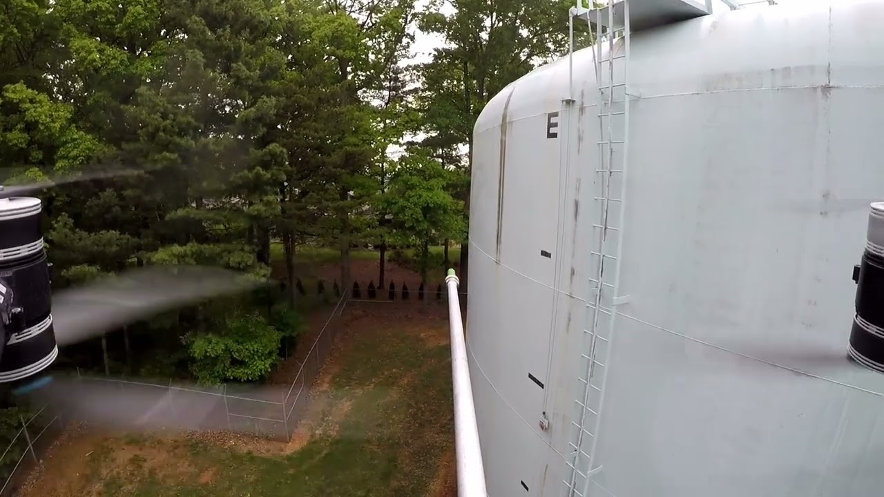Water tank softwashing - Full Flight