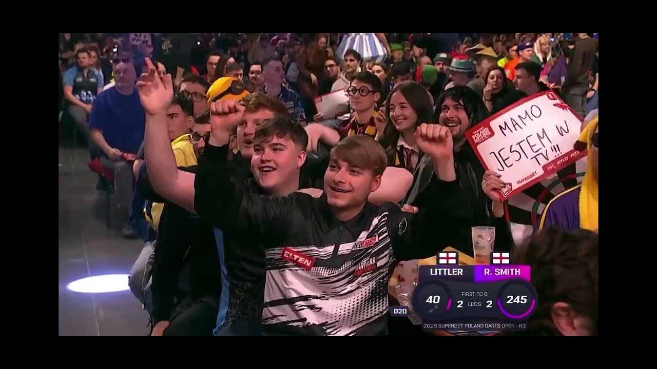 luke littler vs ross smith poland darts open 2026 last 16 [full match{