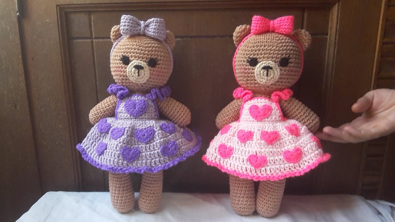 Osita AMIGURUMI. Parte 8 ( final) 🐻💜