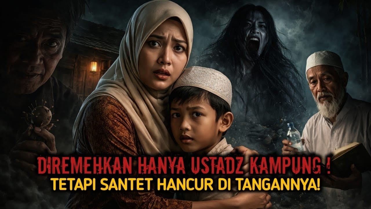 USTADZ KAMPUNG INI SELAMATKAN SEORANG JANDA MUDA DARI SANTET! TERNYATA SEORANG AHLI RUQYAH!!
