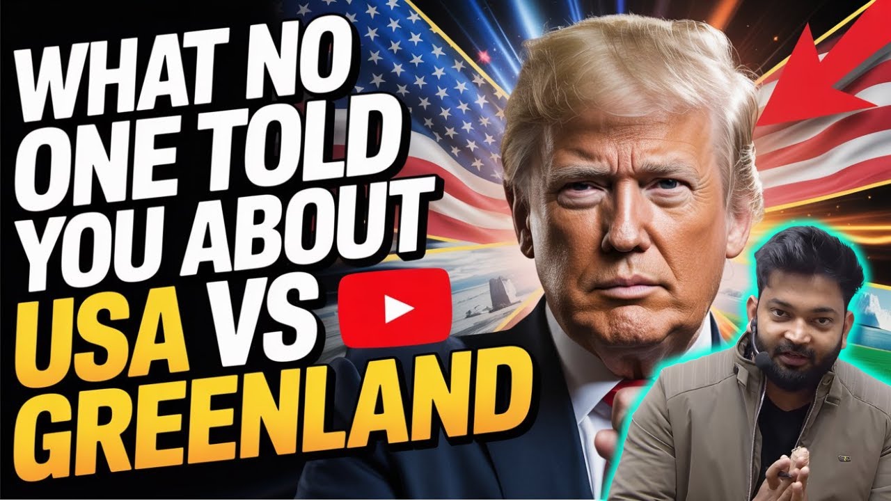 USA vs Greenland - What no one told you !! |Explained| #geopolitics #usa #greenland #trump #upsc