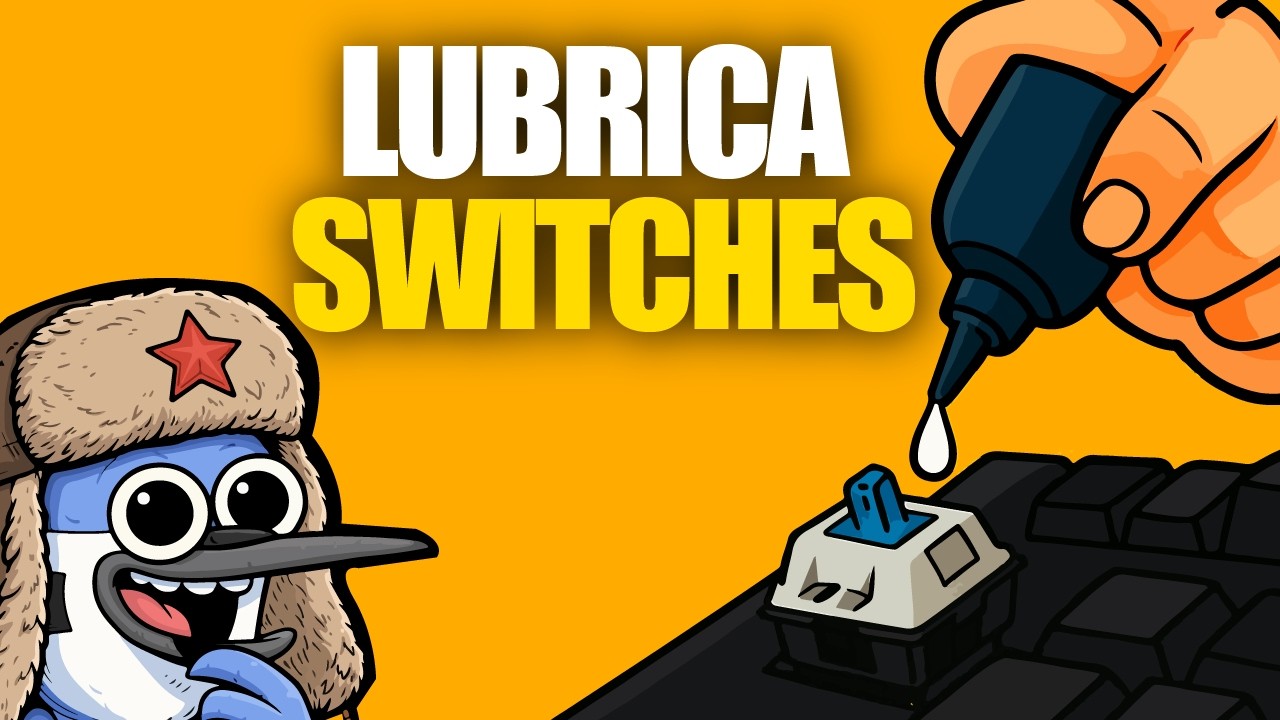 Lubricar switches: transforma el toque de tu teclado mecánico