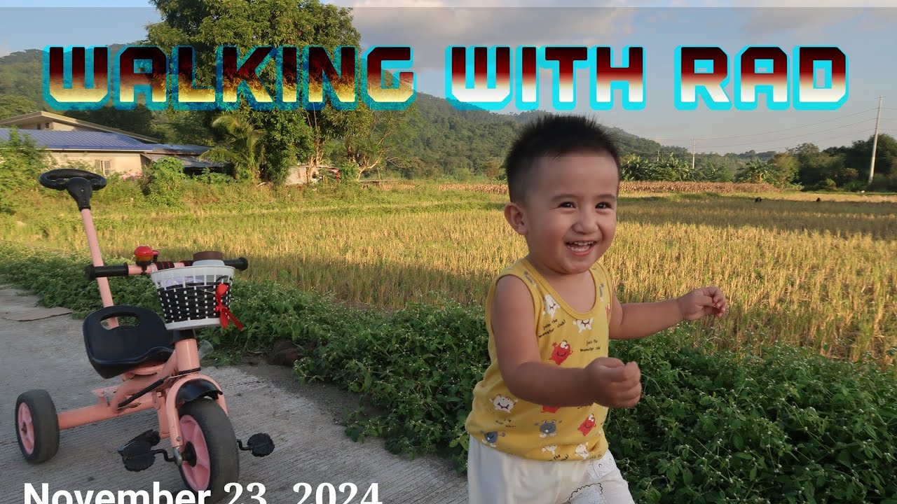 Afternoon Walk with My Boy | Ysay'sCraftsCorner