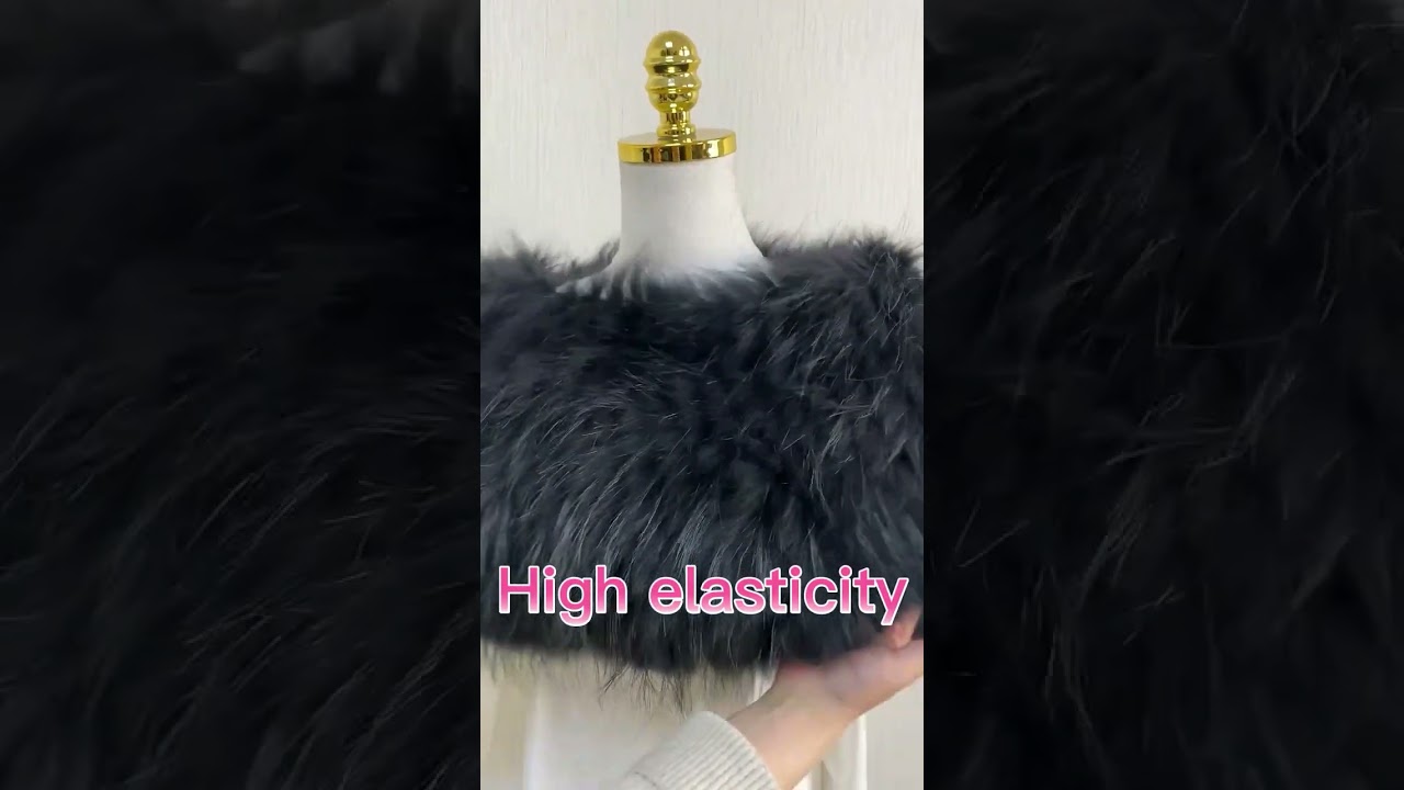 MWFur Fashion Raccoon Cape Winter Genuine Fox Fur Scarf Elastic Should Warmer Natural Fox Fur Wrap f