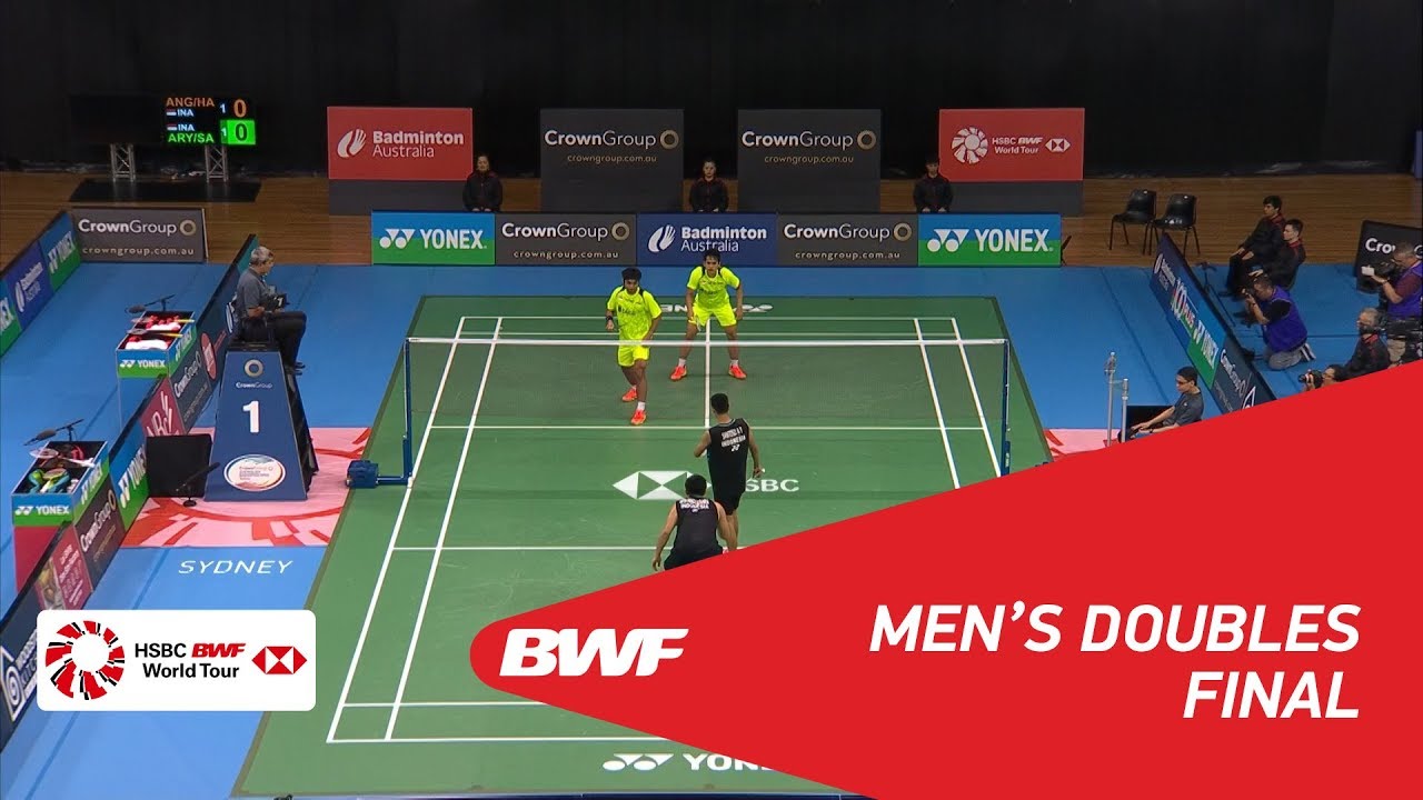 MD | ANGRIAWAN/HARDIANTO (INA) [1] vs PANGKARYANIRA/SANTOSO (INA) [2] | BWF 2018