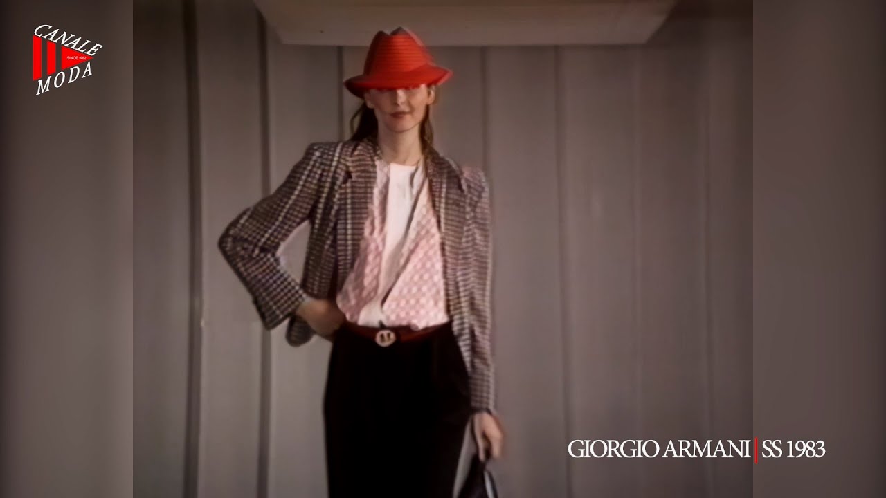 GIORGIO ARMANI Spring 1983 Milan