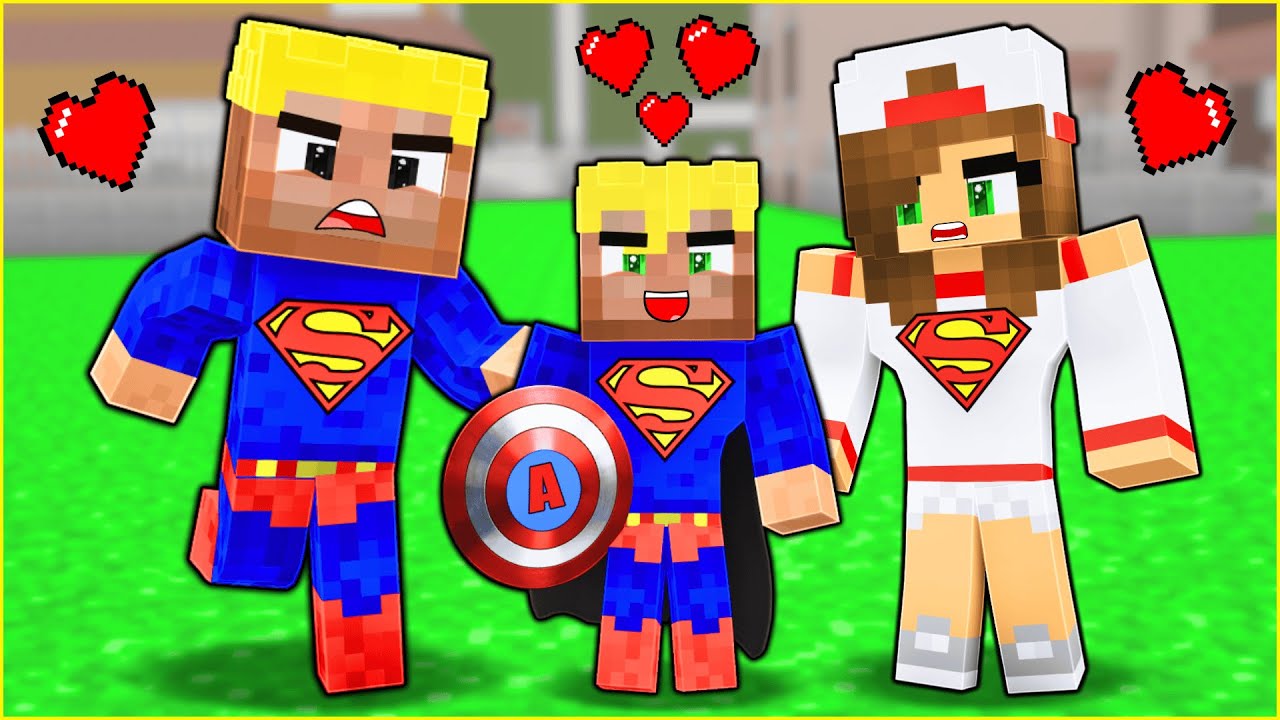 SÜPER KAHRAMAN EFEKAN'IN SÜPER KAHRAMAN BEBEĞİ OLDU! 🥰 - Minecraft