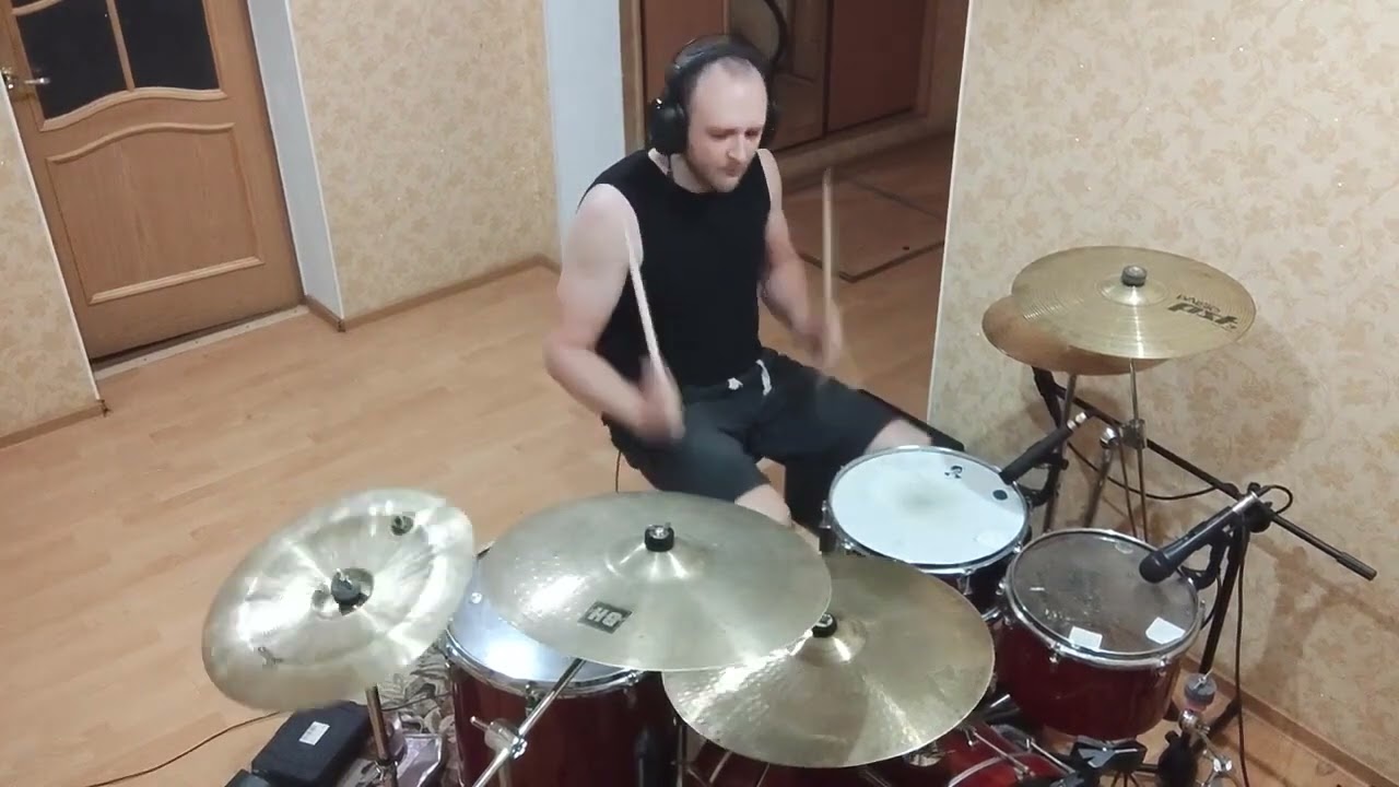 Alesana the thespian (one take drum cover)