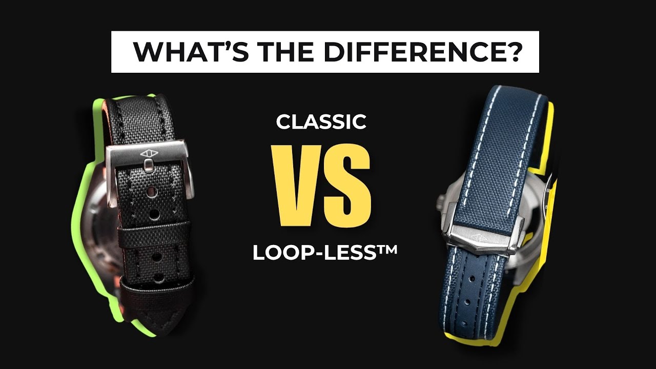 Classic vs Loop-less™ Straps – What’s the Difference?