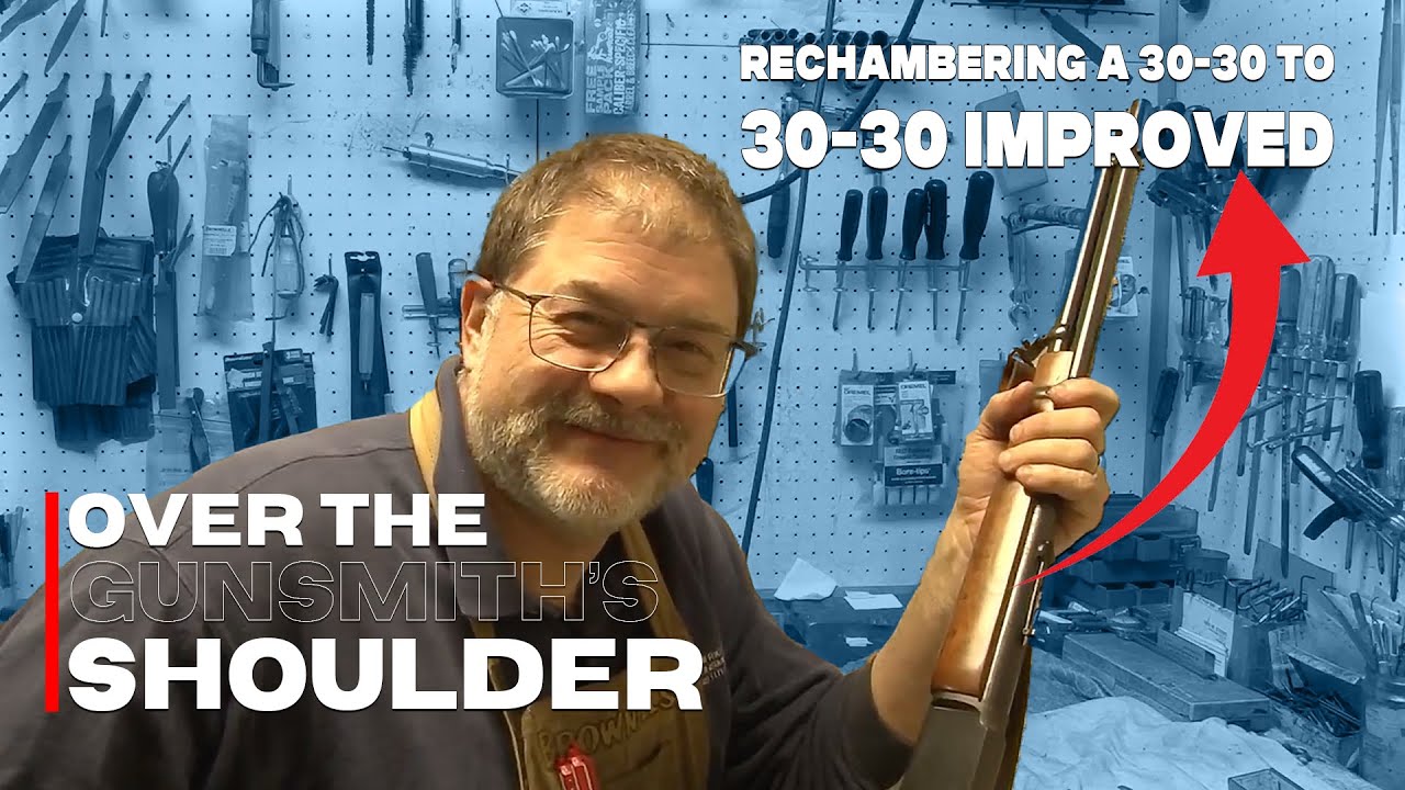 Rechambering a 30-30 Winchester to 30-30 Ackley Improved | Over The Gunsmith's Shoulder | AGI