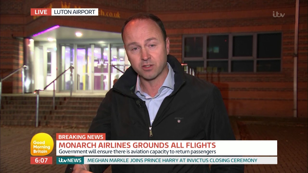 Monarch Airlines Grounds All Flights After Being Placed In Administration | Good Morning Britain