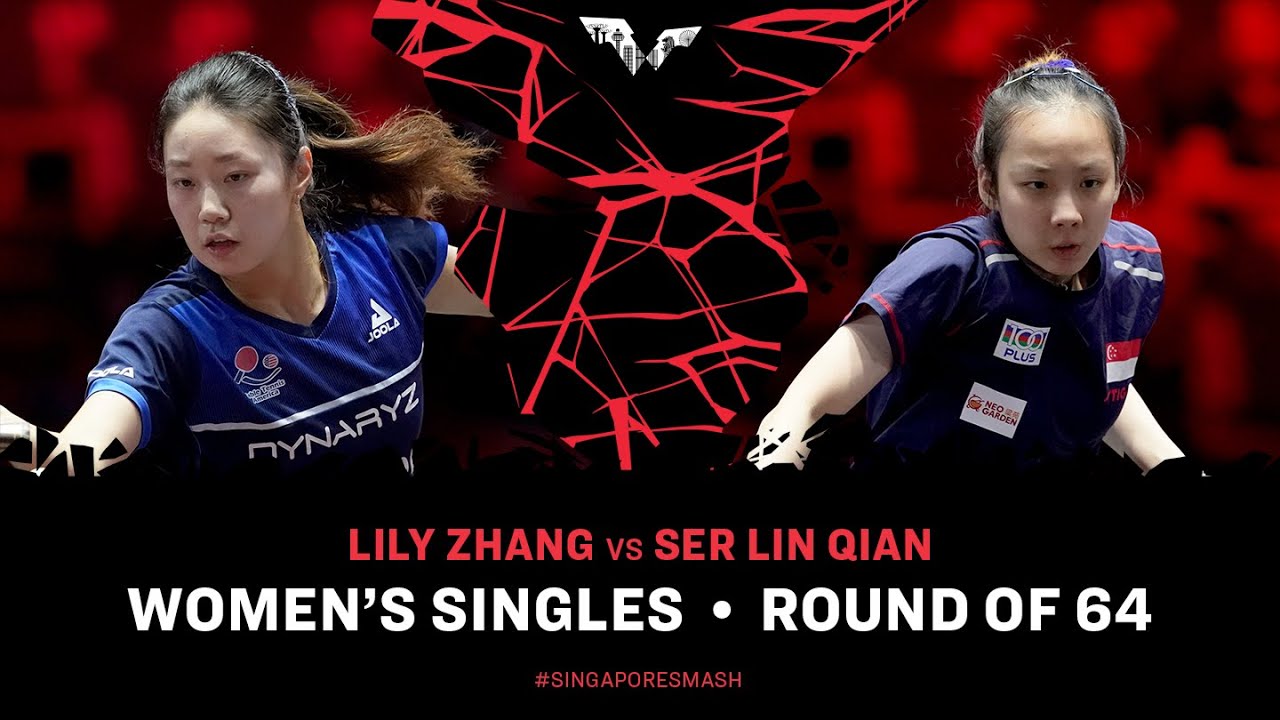 Lily Zhang vs Ser Lin Qian | WS R64 | Singapore Smash 2025