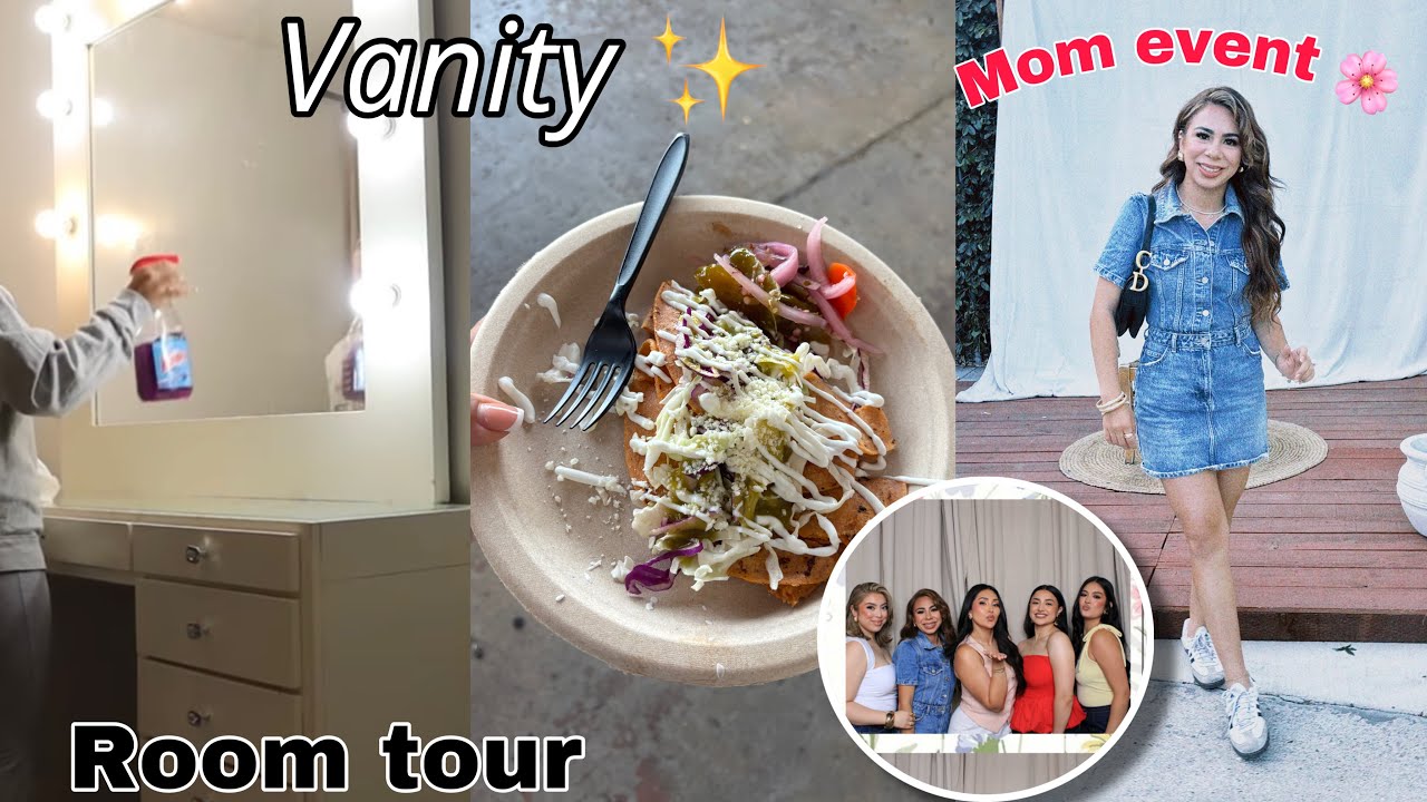 MY ROOM TOUR 🌸😱!! I got my vanity 😭