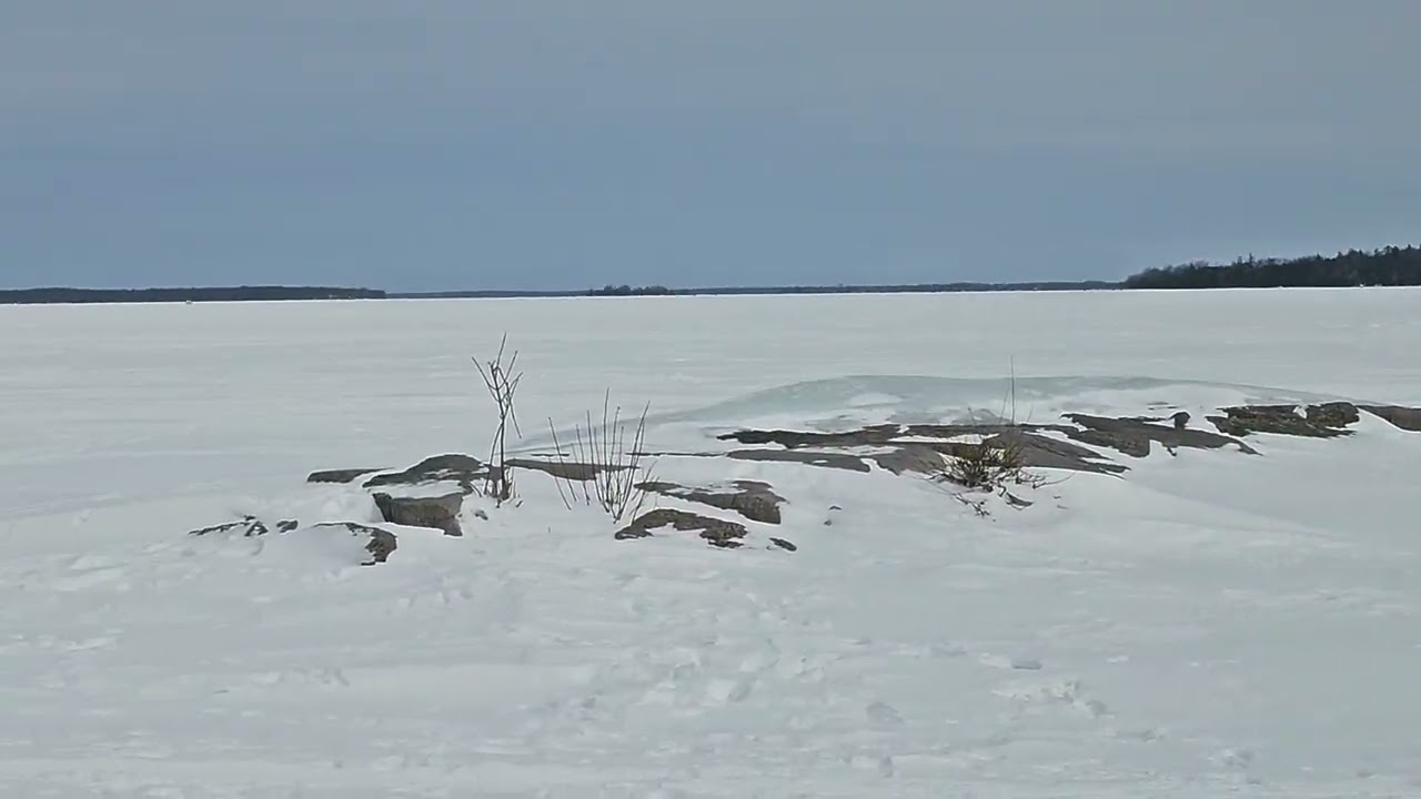 Feb.13/26 Ice conditions at Jacksons Point,  Please Subscribe thank you @WILLY4