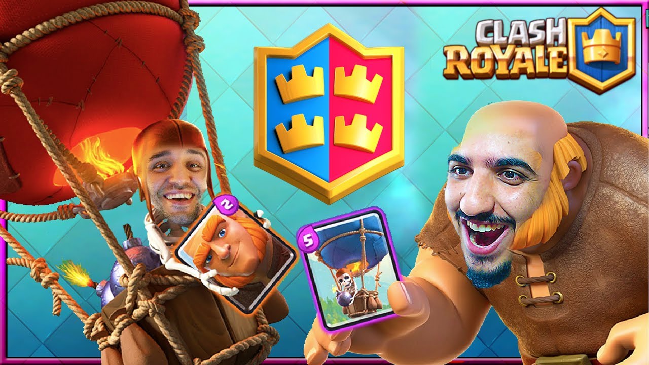 DEVLER VE BALONLAR ÜÇ TACA DOYMUYOR! w/ OYUN GEMİSİ - CLASH ROYALE