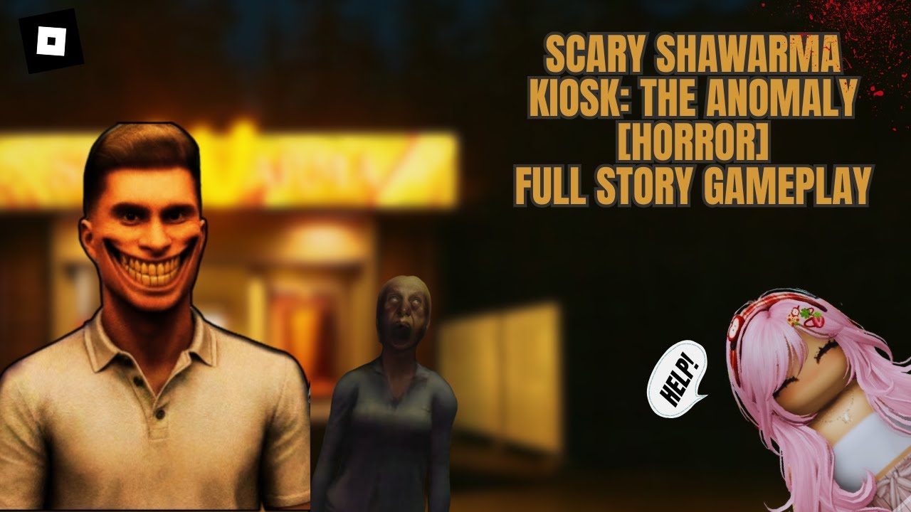 I was hired in a Scary Shawarma Kiosk: the ANOMALY on Roblox