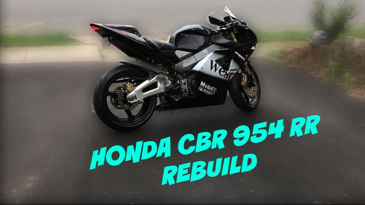 HONDA CBR954RR FULLY RESTORATION. 4 MONTH REBUIL