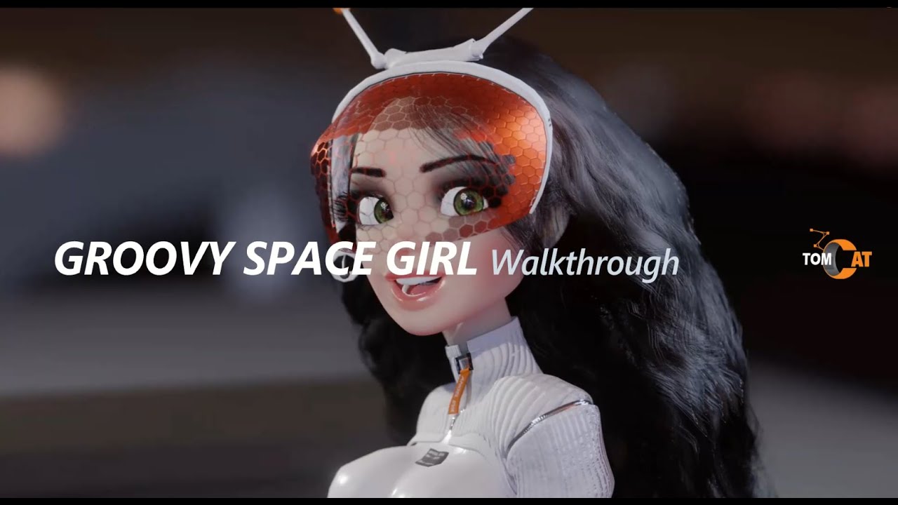 Groovy Space Girl Walkthrough