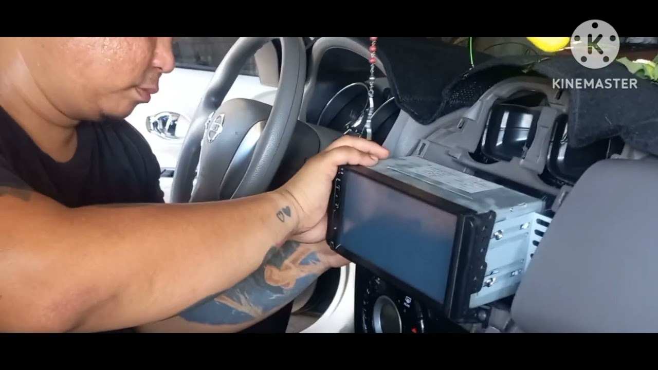NISSAN ALMERA PANO BA MAG BAKLAS NG HEAD UNIT..