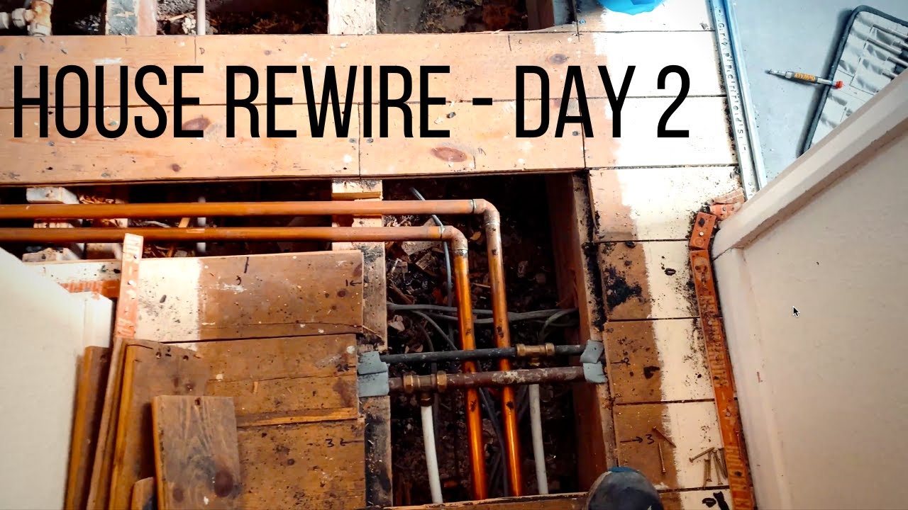 House Rewire - Day Two - Electrician Life