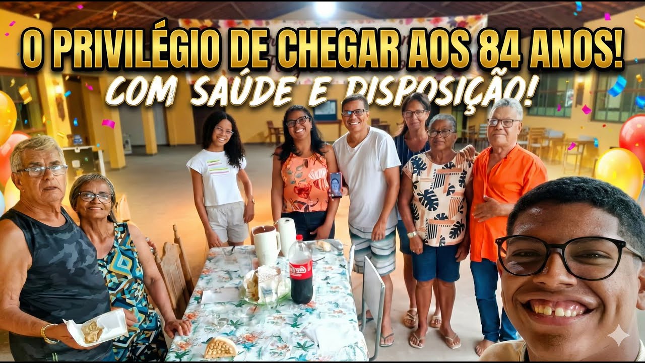 Aniversário Pai - 84 anos #134 - Com música sertaneja