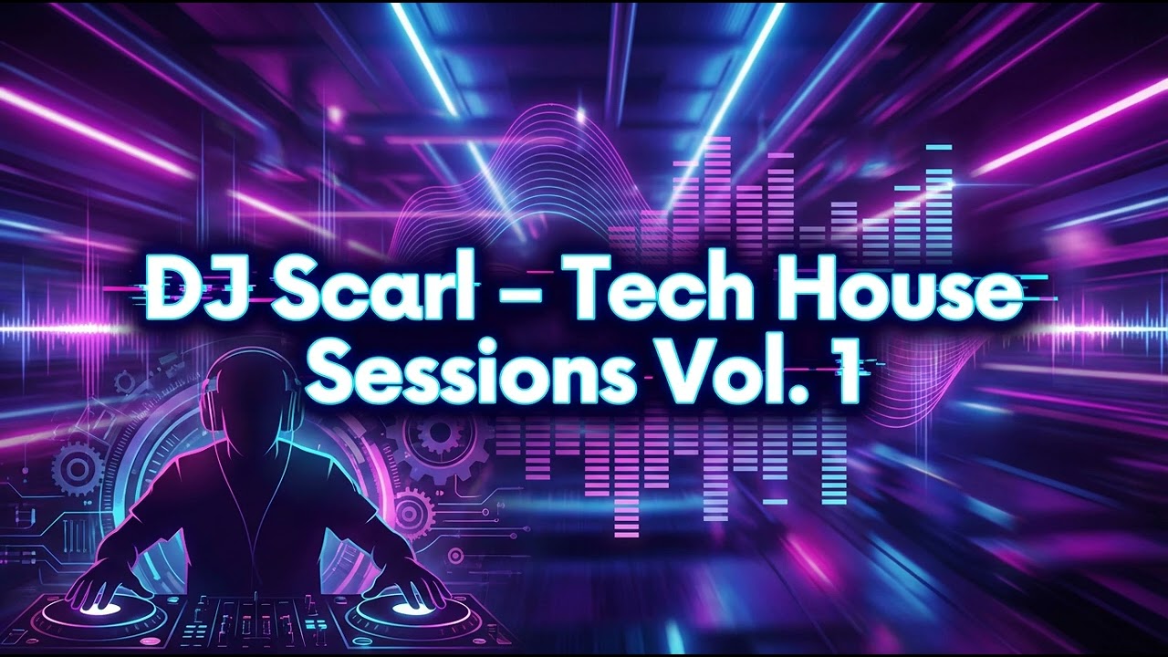 DJ Scarl &ndash; Tech House Sessions Vol. 1 | Instrumental Groove Mix (1 Hour)