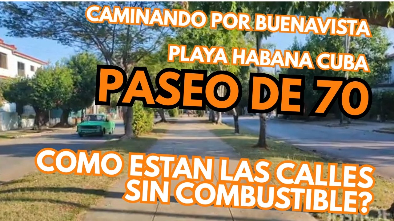 Camina conmigo por 13 desde 66 hasta 70 en Playa Habana Cuba