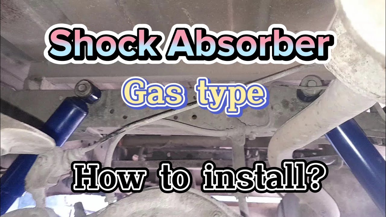 How to replace shock absorber of Toyota Town Ace// Rear side// Meron dapat bantayan !!