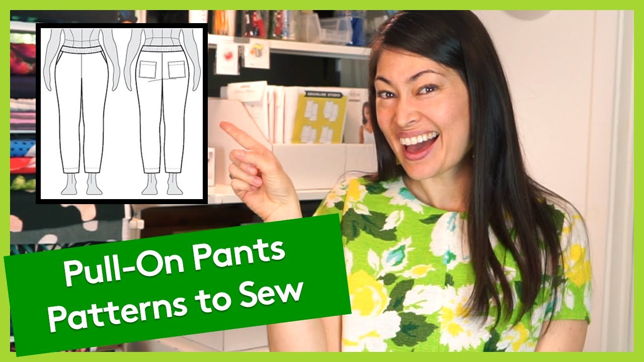 Indie Sewing Patterns Pull-On Pants (Elastic for the Win!)