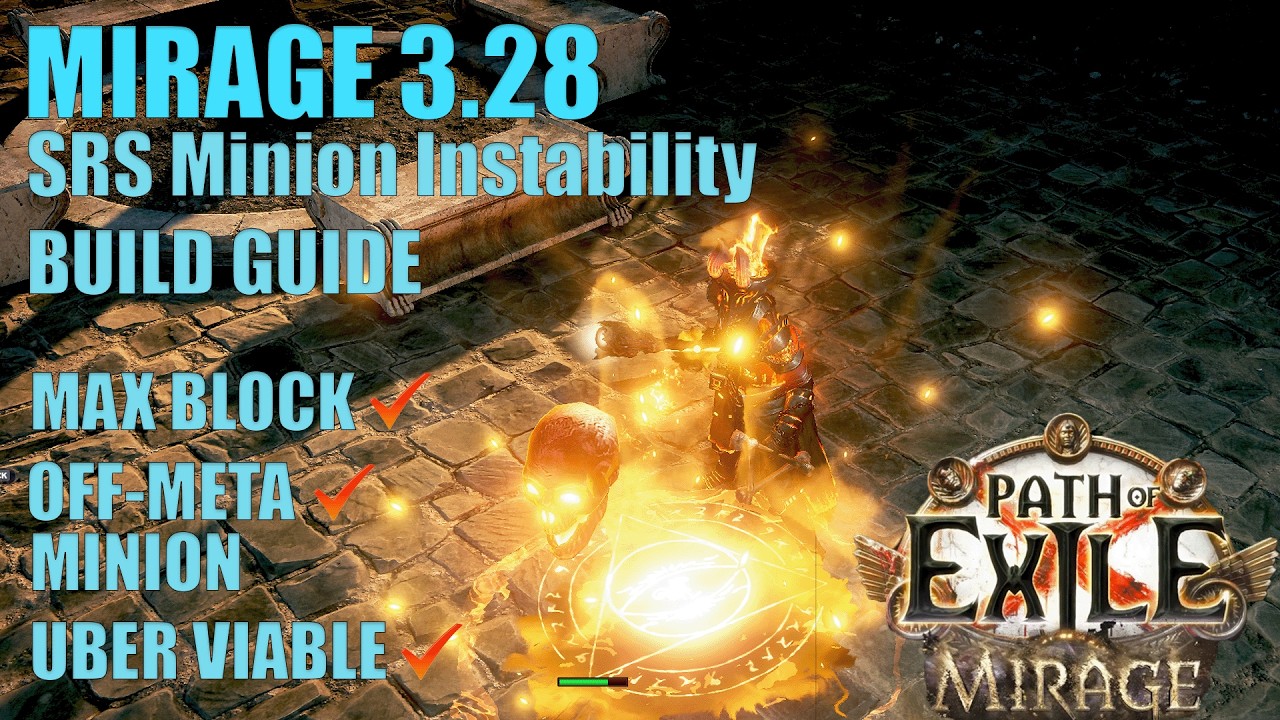 ❰Path of Exile 3.28 Mirage❱ Руководство по прохождению игры в лиге POPCORN SRS от начала до конца