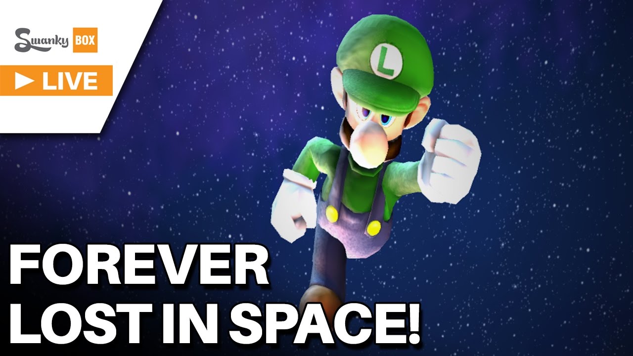 Luigi, Lost in Spaaaaaaaace! (Super Mario Galaxy) | SwankyBox Live