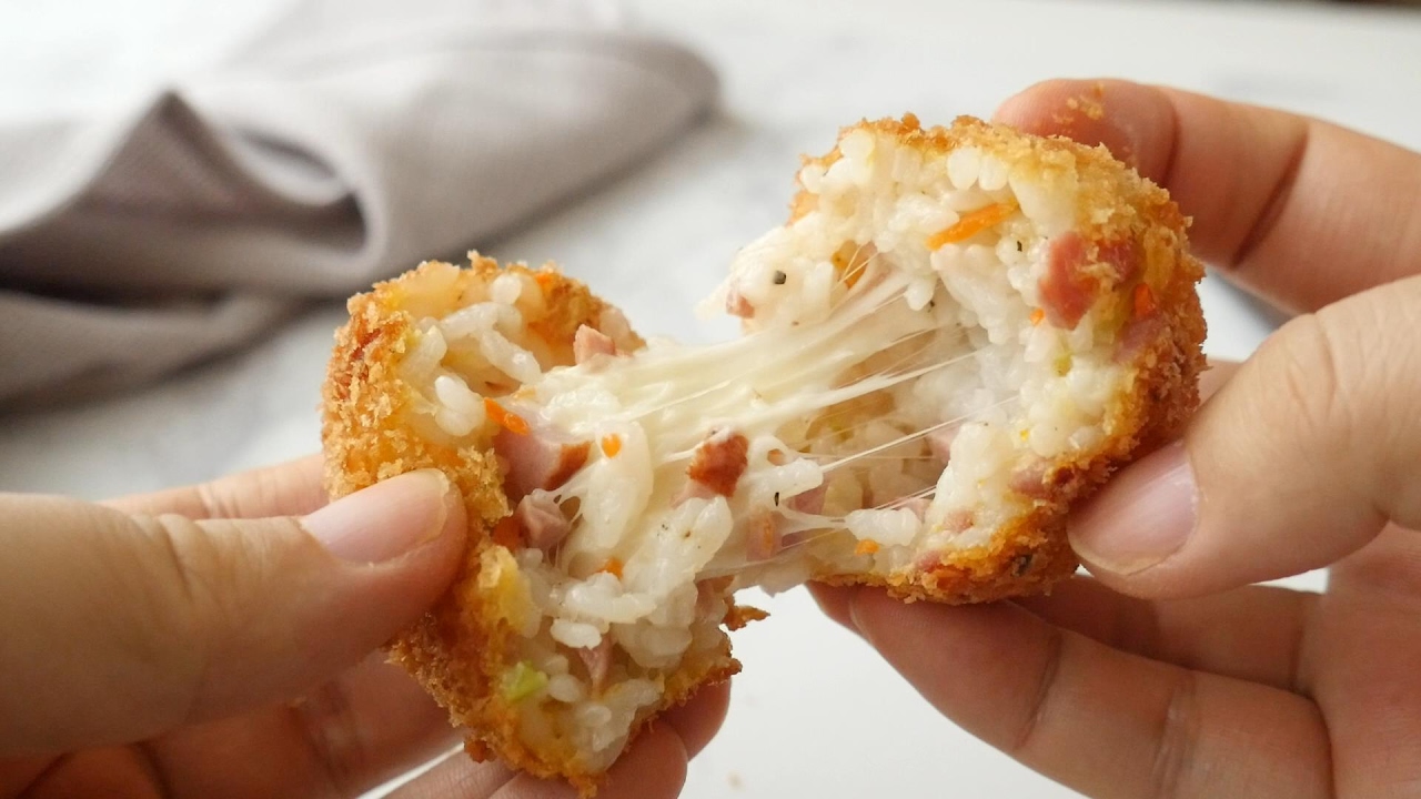 이탈리아요리 [맛있는 아란치니 만들기 : arancini]  [우미스쿠킹 : 그녀의요리]