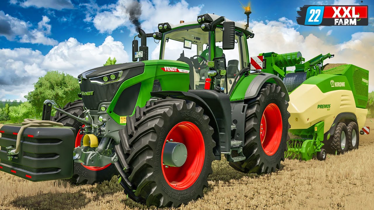 LS22: Neuer FENDT + Krone Premos 5000 auf dem Hof! | XXL Farm 2 #11 | FARMING SIMULATOR 22