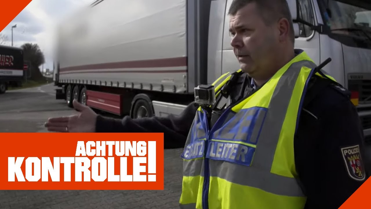 Falsch parkender LKW  blockiert Einfahrt! Wo ist der Fahrer? | Achtung Kontrolle | Kabel Eins