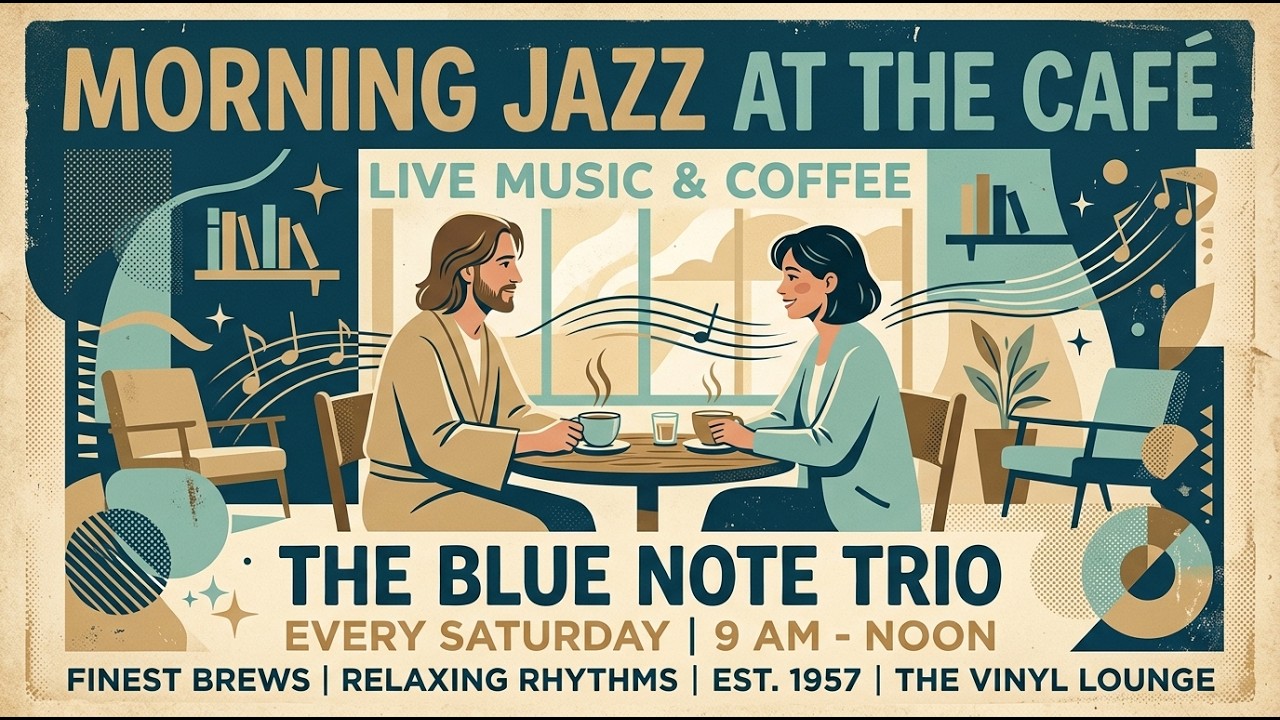Coffee with Jesus ☕ Proverbs in Jazz – Peaceful Wisdom for Work & Life 3 Hours