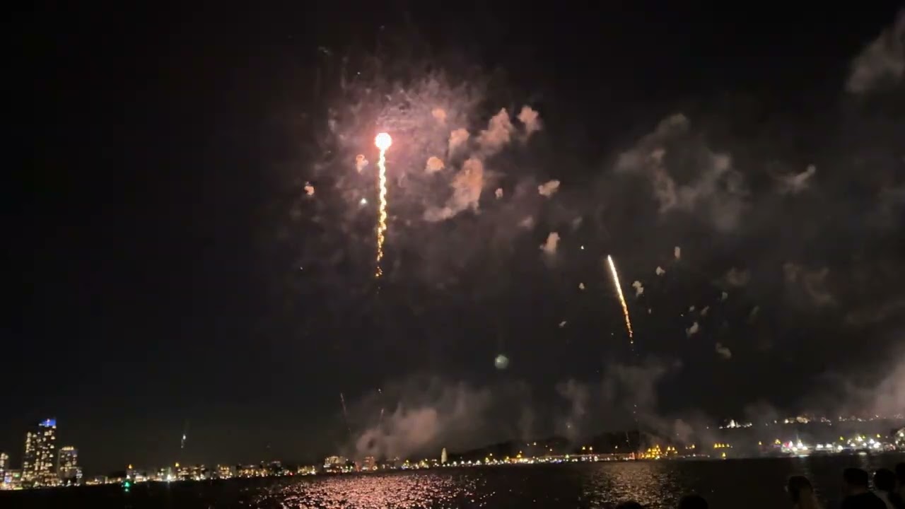 New Year Eve 2026 Fireworks in Perth | Fireworks Display | Raw Footage