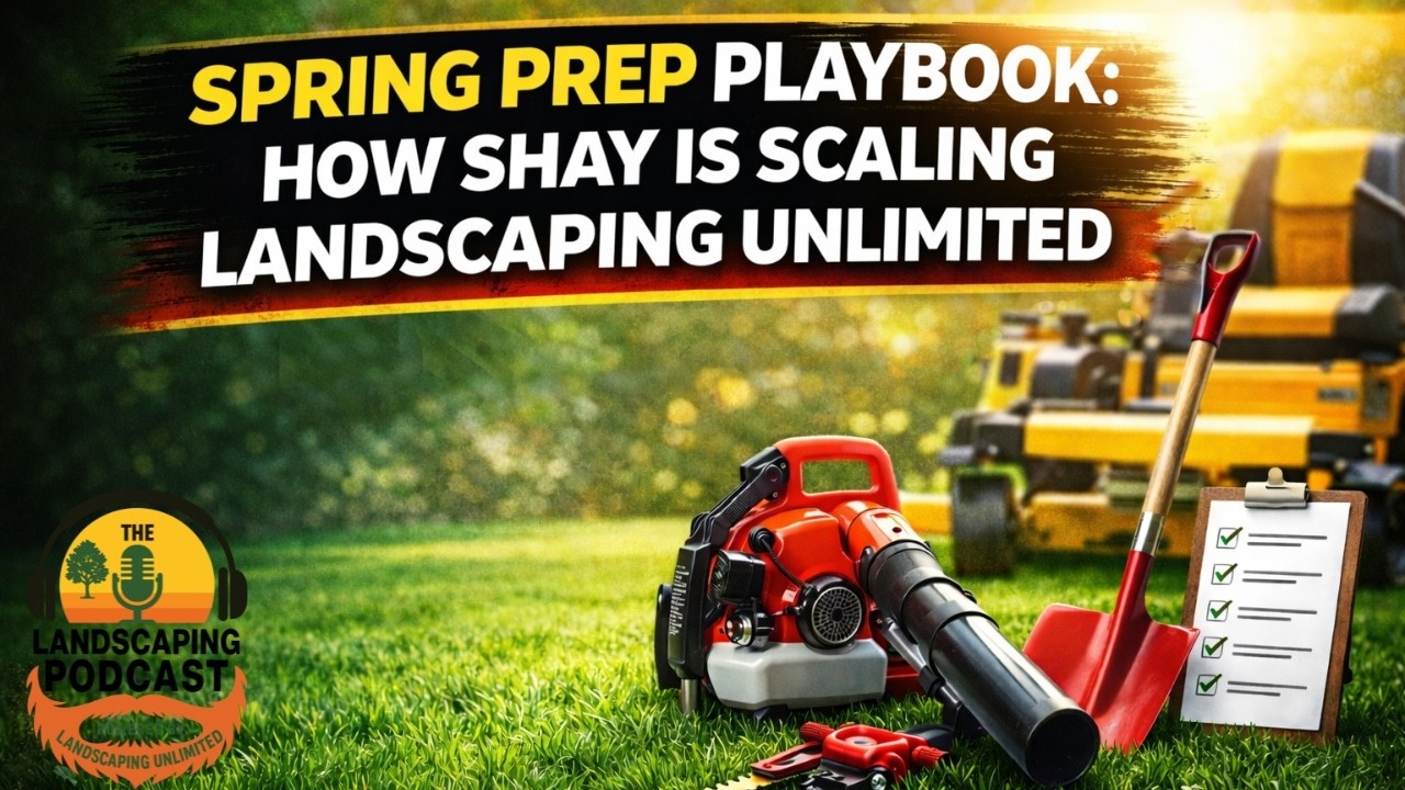 Spring Prep Playbook  How Shay Is Scaling Landscaping Unlimited