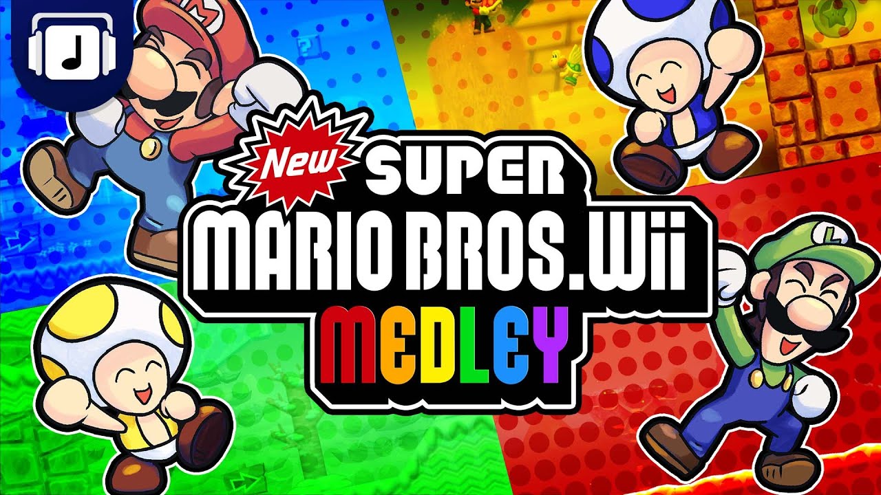 New Super Mario Bros Wii Medley (BAH! 🐢) #mar10day