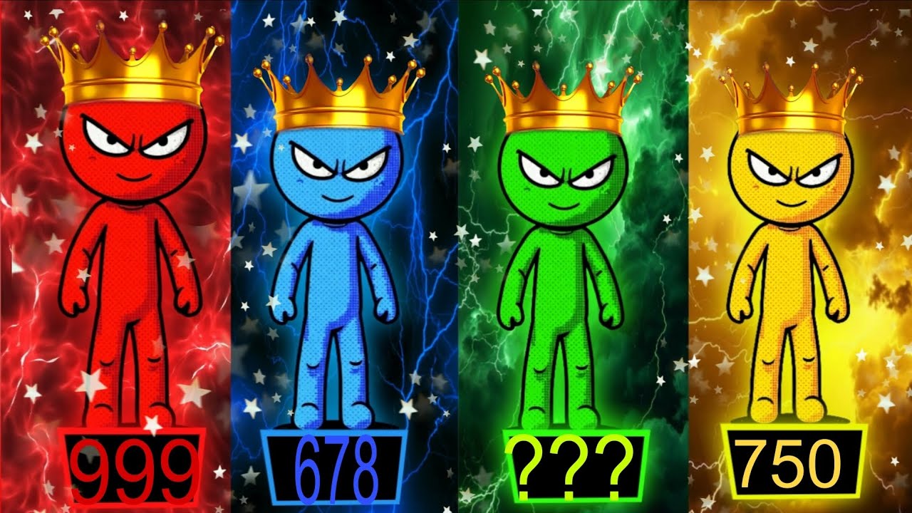 Stickman BEST MINIGAMES Tournament - Stickman Party 1 2 3 4 player game 