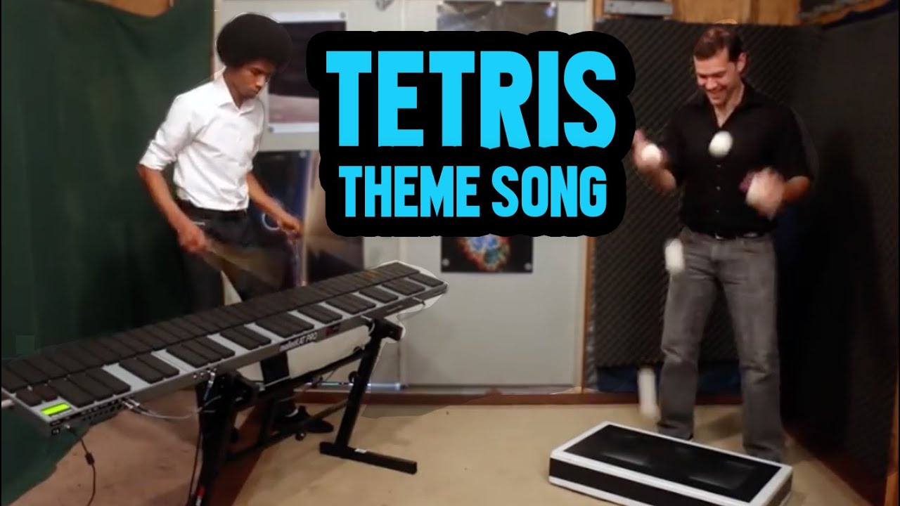 TETRIS Theme (Rhythmic Juggler meets Marimba Madman) - Collision of Rhythm