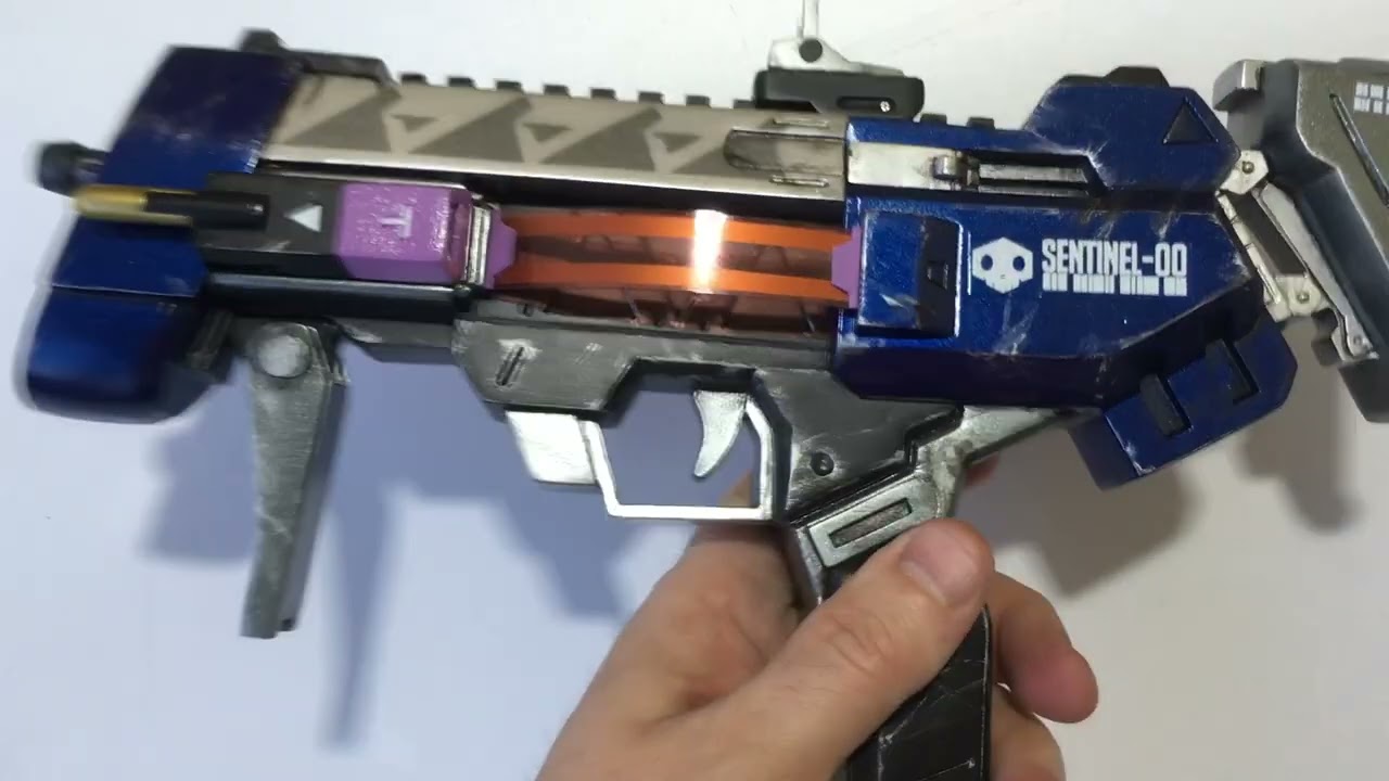 Sombra's machine pistol cosplay prop weapon. Sentinel. Overwatch