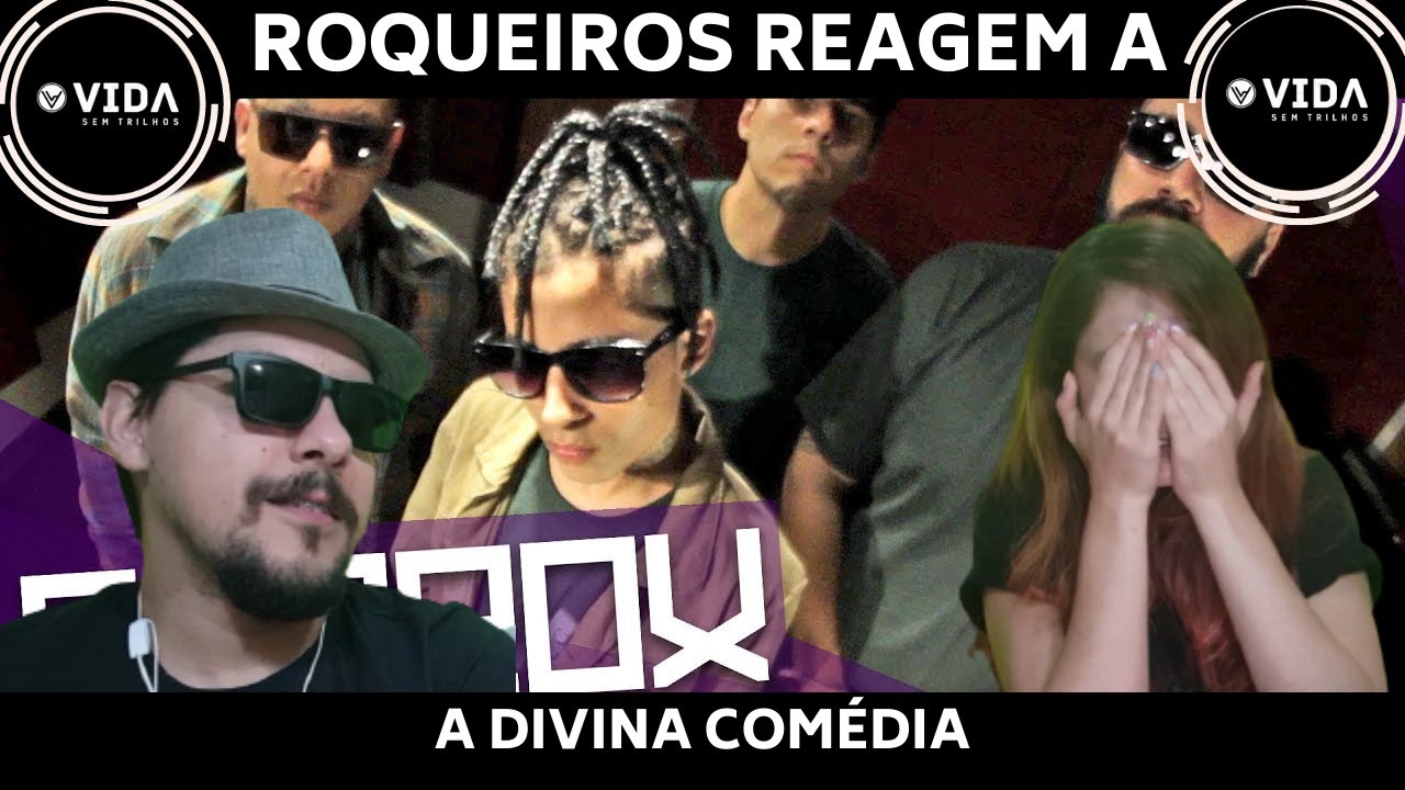 (DEITARAM) Rockeiros reagem a RAP - A Divina Comédia - Respetáculo Vida Sem Trilhos REACT VST
