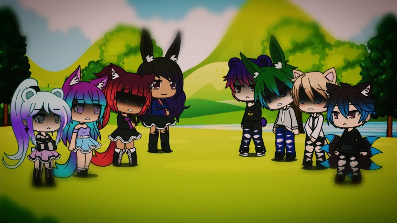 Girls VS Boys Singing Battle // Ex's // gacha life PART 1