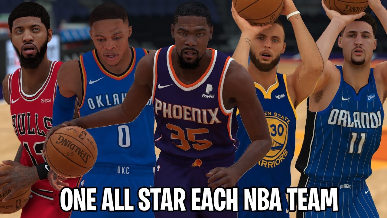 What If Every NBA Team Only Had ONE All Star? | NBA 2K19